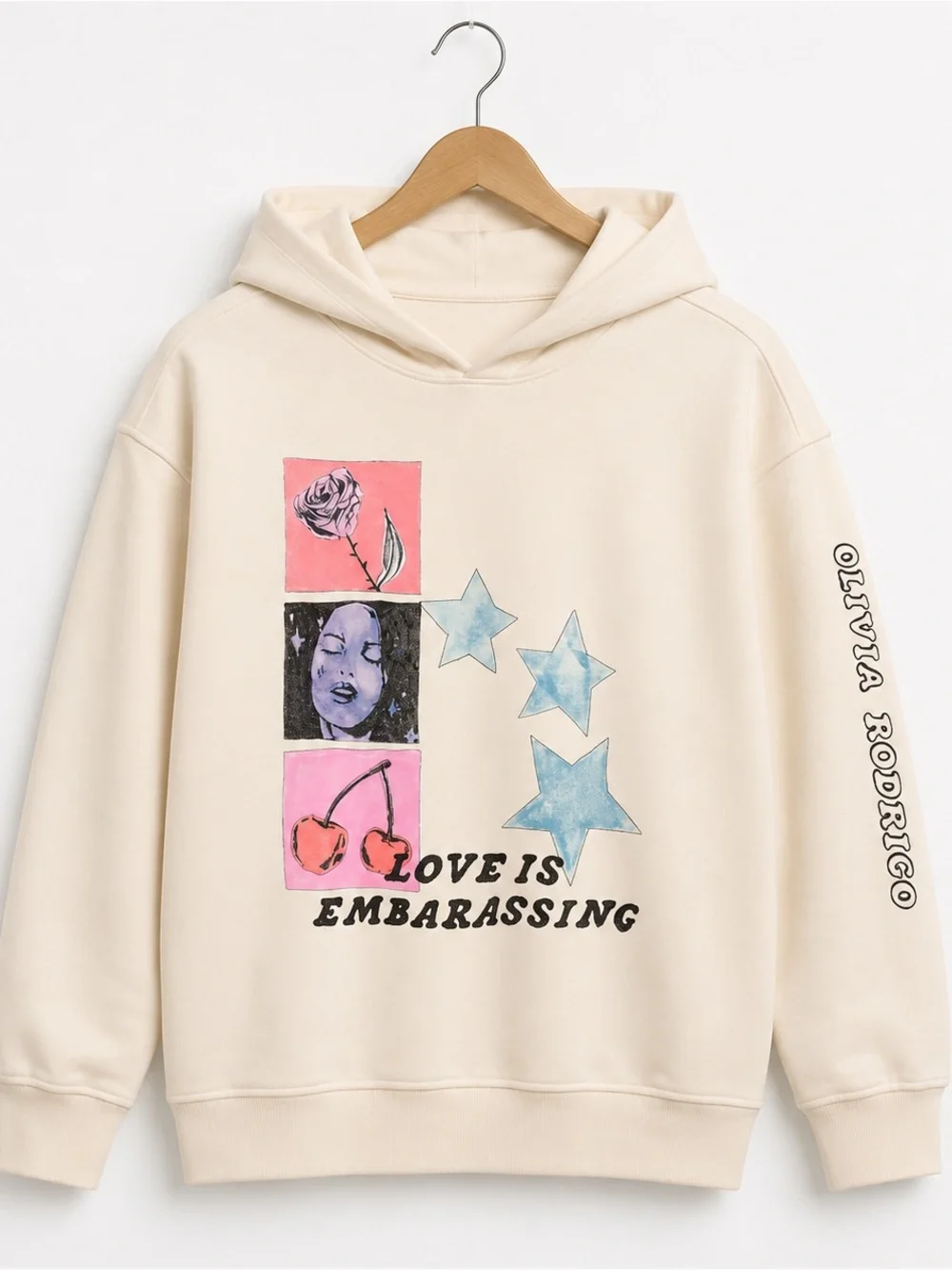 NWT New Girls Olivia Rodrigo Love Is Embarrassing Hoodie
